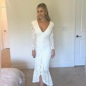 Alexis White cocktail dress
